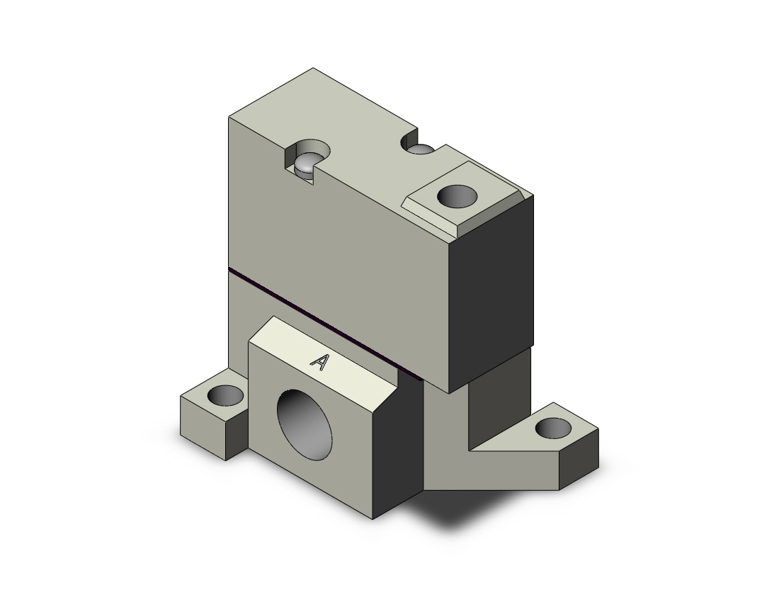 SMC SYJA514-01N valve, air pilot, SYJ500 SOLENOID VALVE 3/PORT