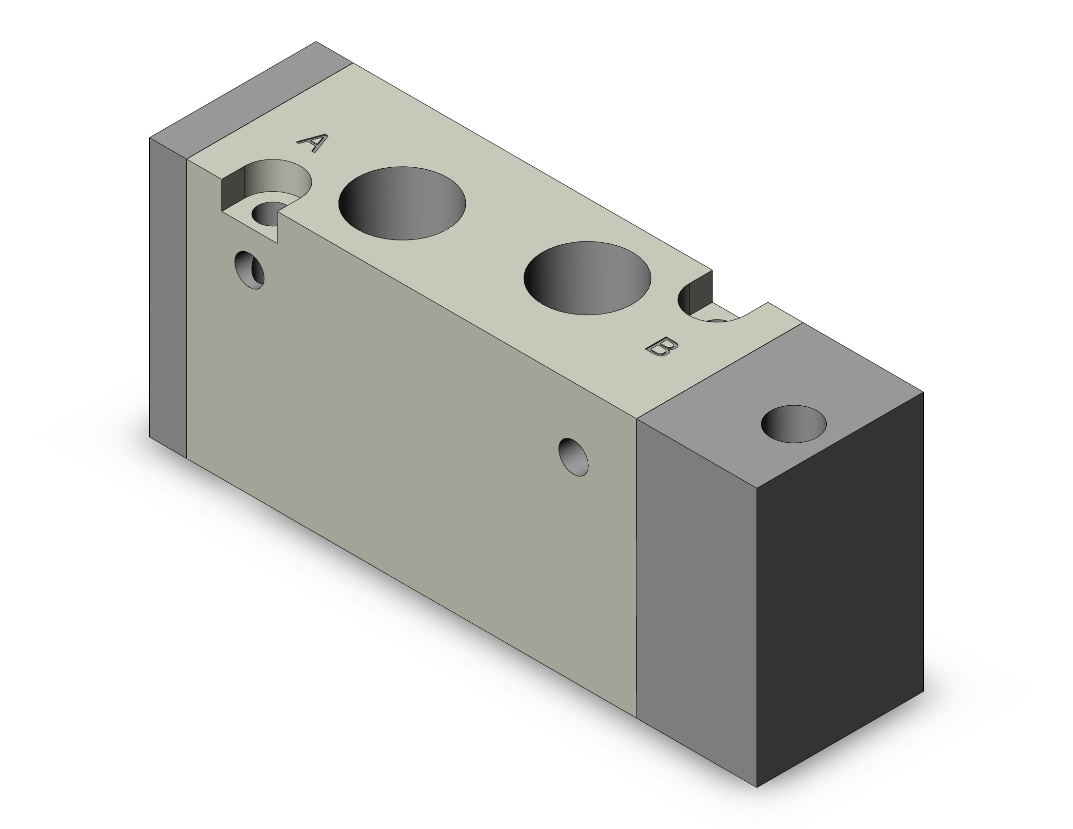 SMC SYJA7120-01N valve, air pilot, SYJ7000 SOLENOID VALVE 5/PORT