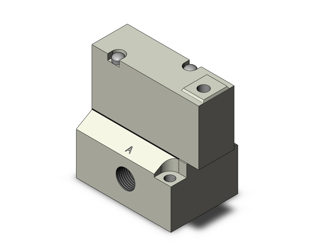 SMC SYJA714-02 valve, air pilot, SYJ700 SOLENOID VALVE 3/PORT