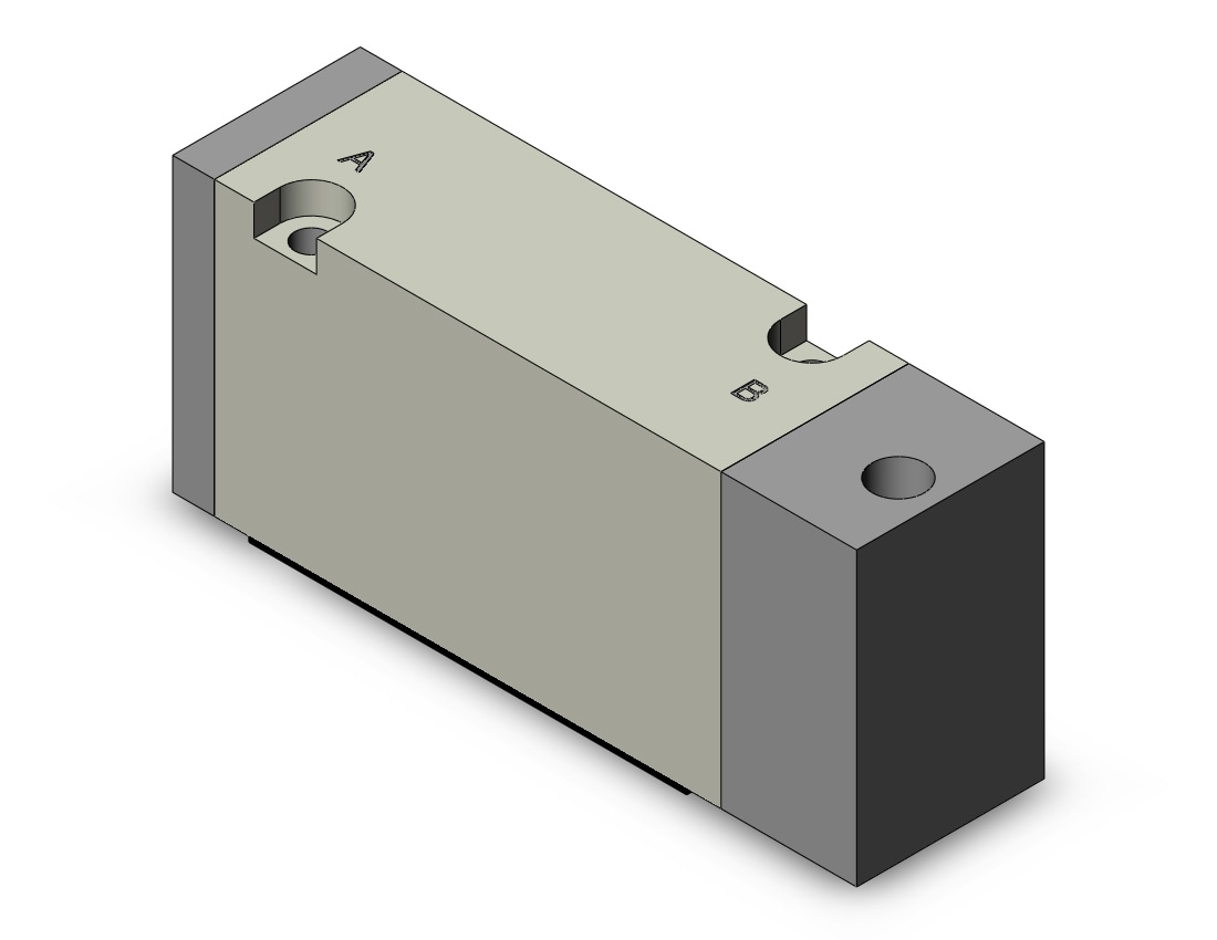 SMC SYJA7140 valve, air pilot, SYJ7000 SOLENOID VALVE 5/PORT