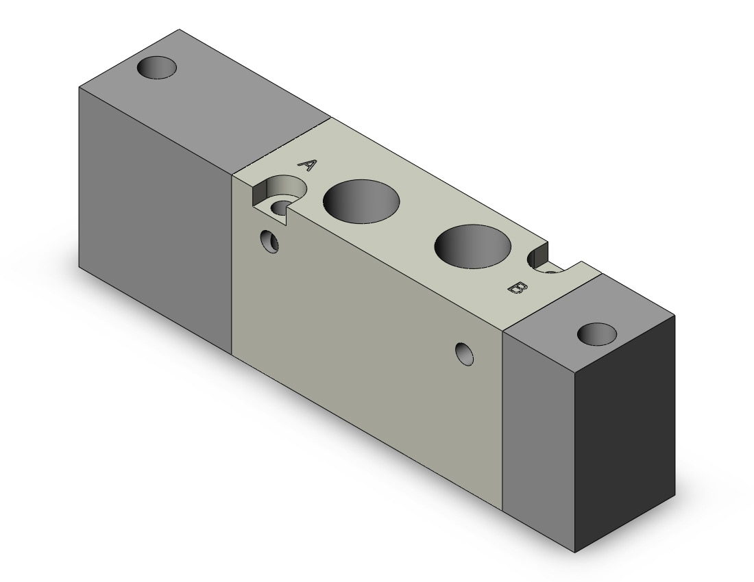 SMC SYJA7320-01 valve, air pilot, SYJ7000 SOLENOID VALVE 5/PORT