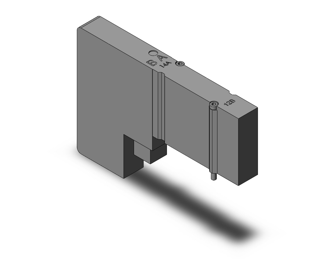 SMC SY3100R-5U1-B valve, NEW SY3000 VALVE***