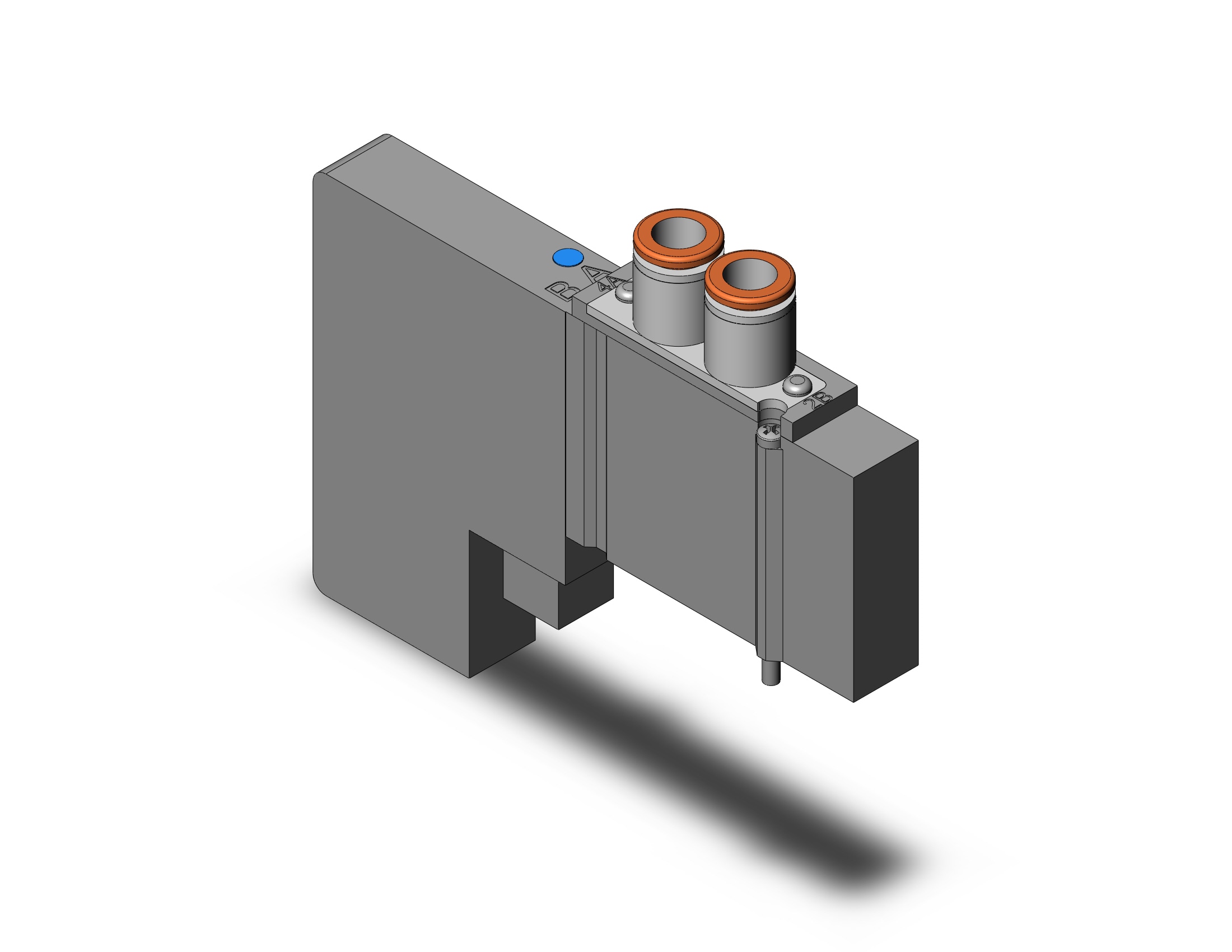 SMC SY3130T-5NZ1-C6 valve, sol, NEW SY3000 VALVE***