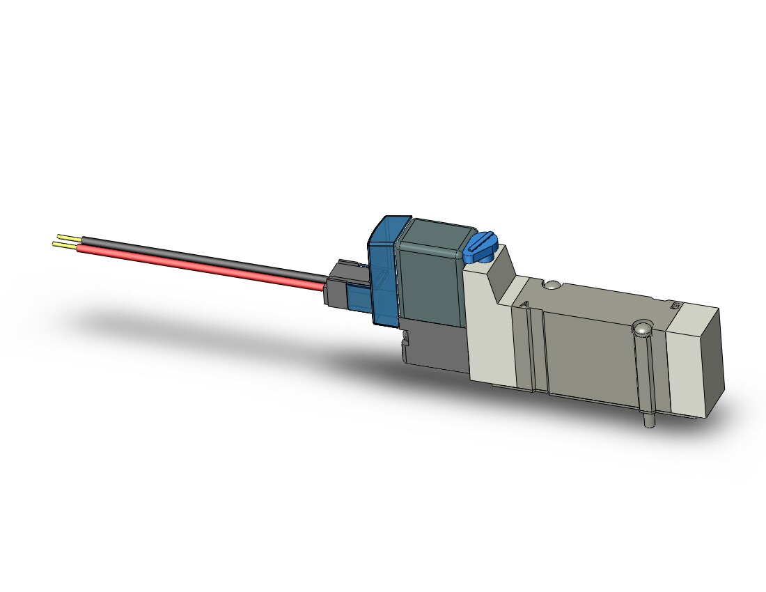 SMC SY3140T-5LZE valve, sgl sol, base mt, SY3000 SOL/VALVE, RUBBER SEAL***