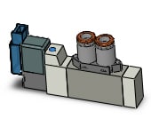 SMC SY3160T-5MOZ-C6 5 port solenoid valve, 4/5 PORT SOLENOID VALVE