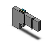 SMC SY3300-5UF1-B valve, NEW SY3000 VALVE