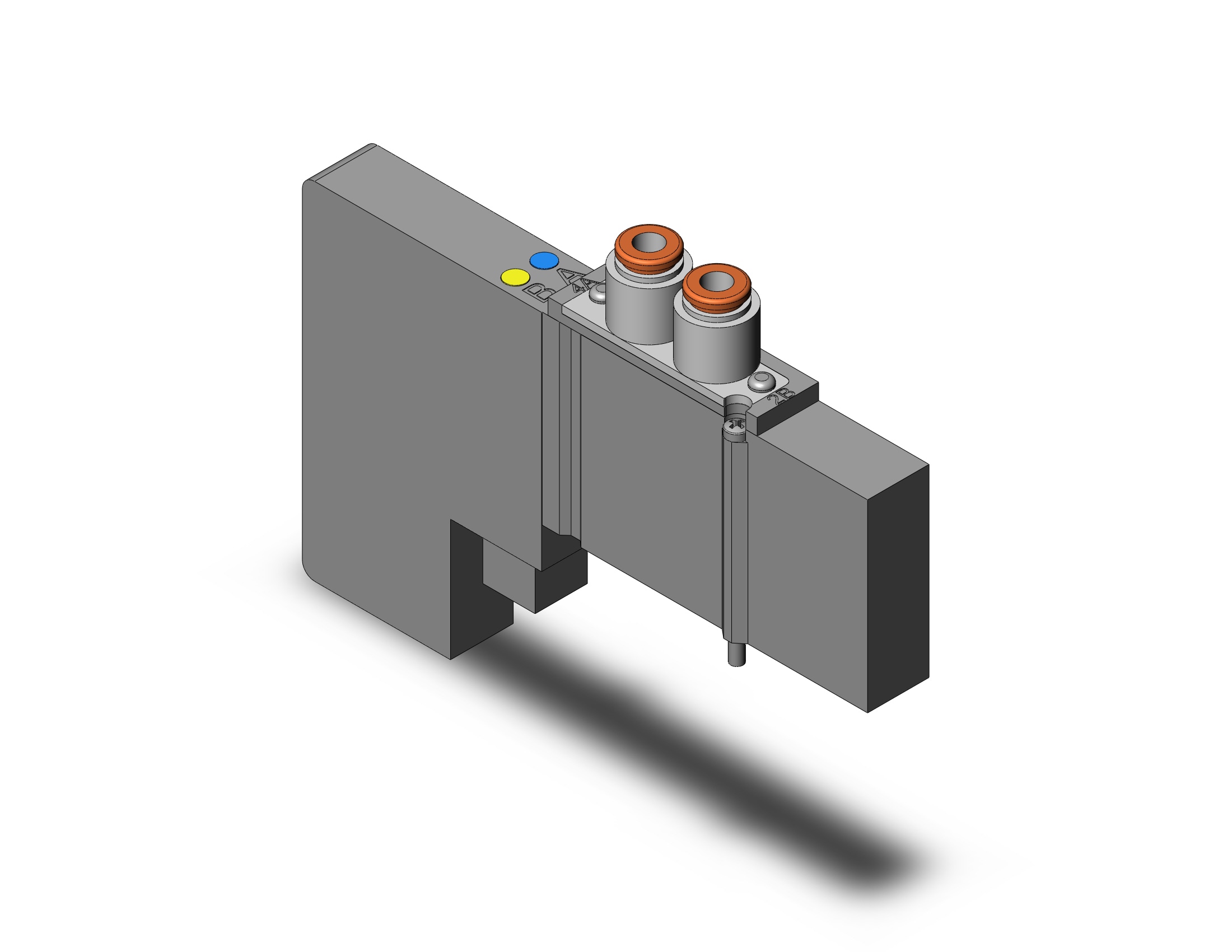 SMC SY3330-51-C4 valve, sol, NEW SY3000 VALVE