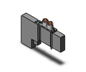 SMC SY3430-5UD1-C4 valve, NEW SY3000 VALVE