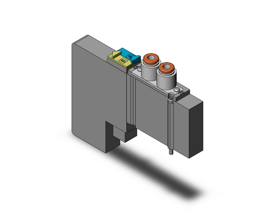 SMC SY3A30R-5UF1-C4 valve, 5 port solenoid, 4/5 PORT SOLENOID VALVE