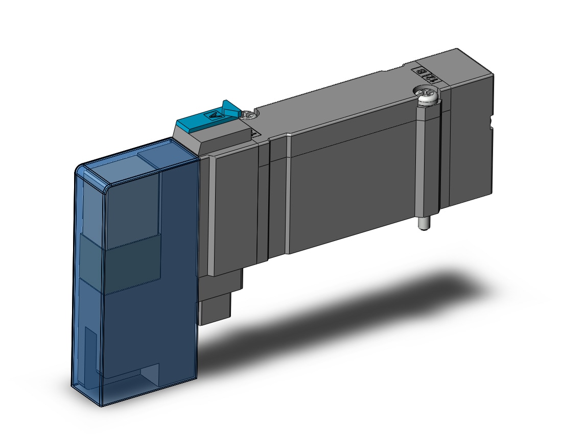 SMC SY5100R-5UF1-K valve, 5 port solenoid, 4/5 PORT SOLENOID VALVE