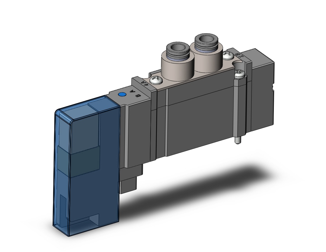 SMC SY5131B-5Z1-C6 valve, 5 port solenoid, 4/5 PORT SOLENOID VALVE