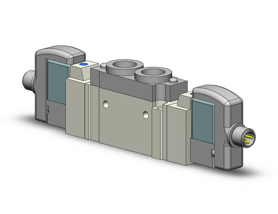 SMC SY5220-5WAOZ-01N valve, dbl sol, SY5000 SOL/VALVE, RUBBER SEAL