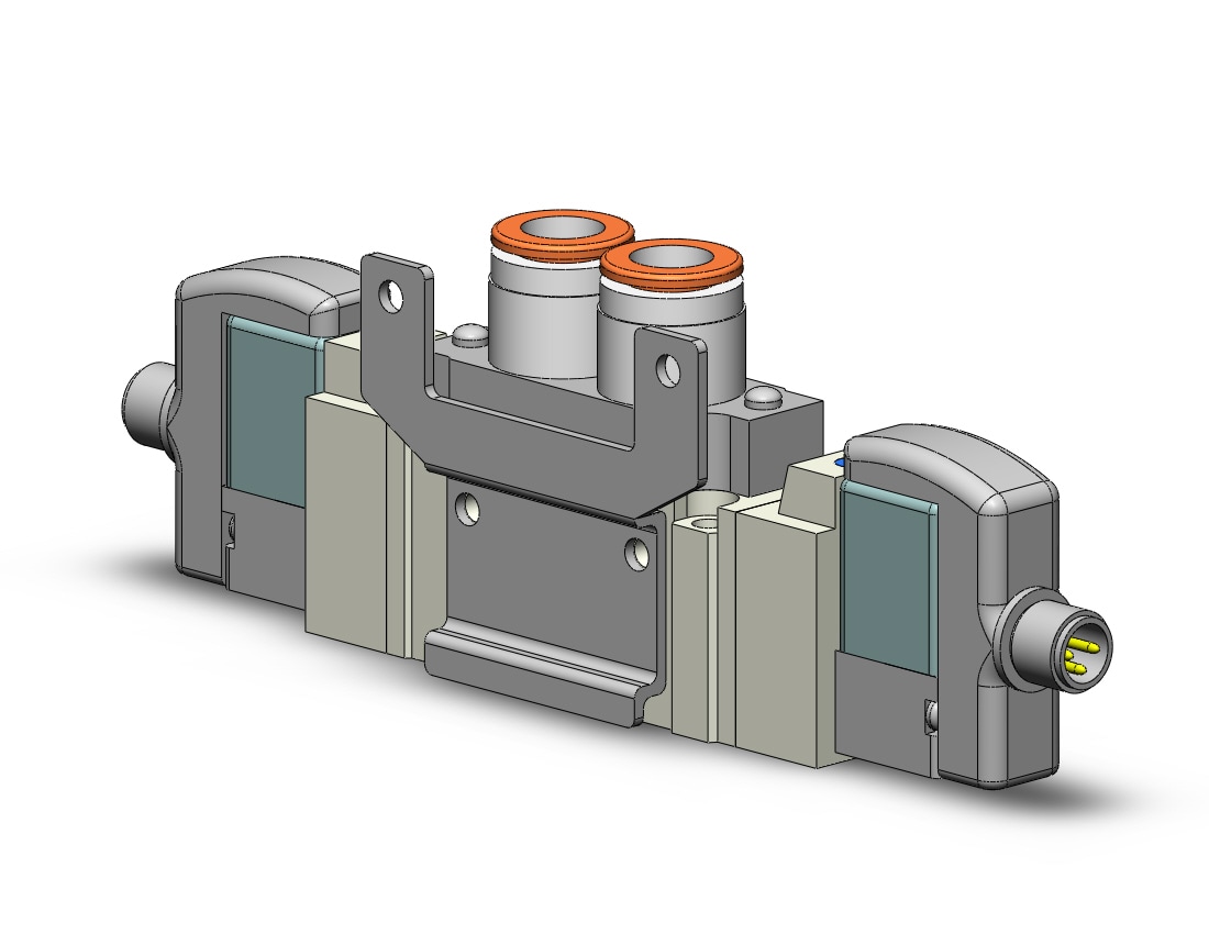 SMC SY5220-5WOZ-N9T-F2 valve, dbl sol, SY5000 SOL/VALVE, RUBBER SEAL***