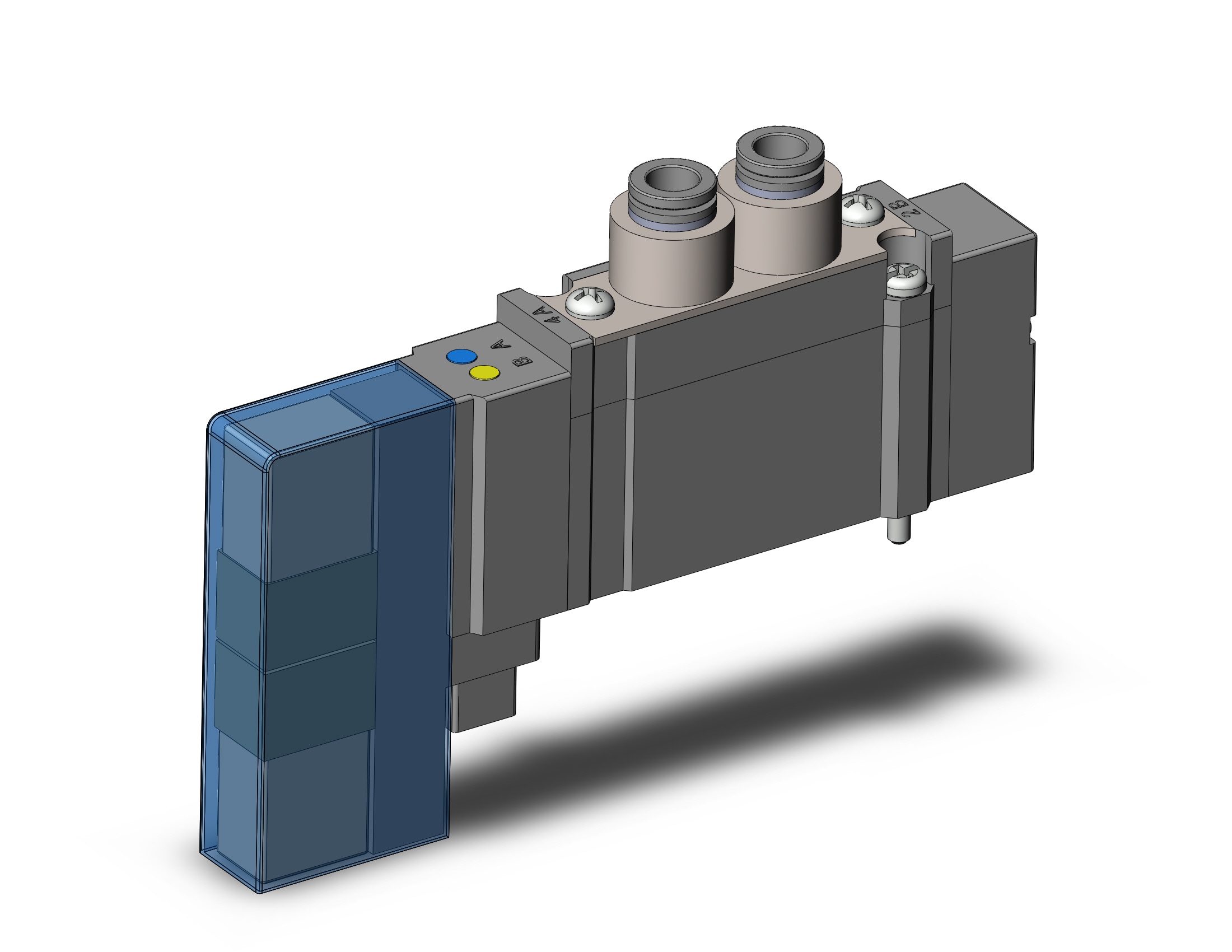 SMC SY5231B-5Z1-C6 valve, 5 port solenoid, 4/5 PORT SOLENOID VALVE