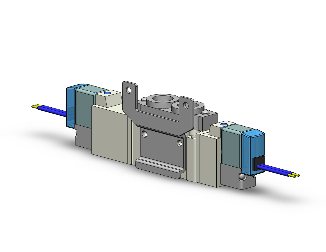 SMC SY5320-5G-01-F2 valve, dbl sol, body pt (dc), SY5000 SOL