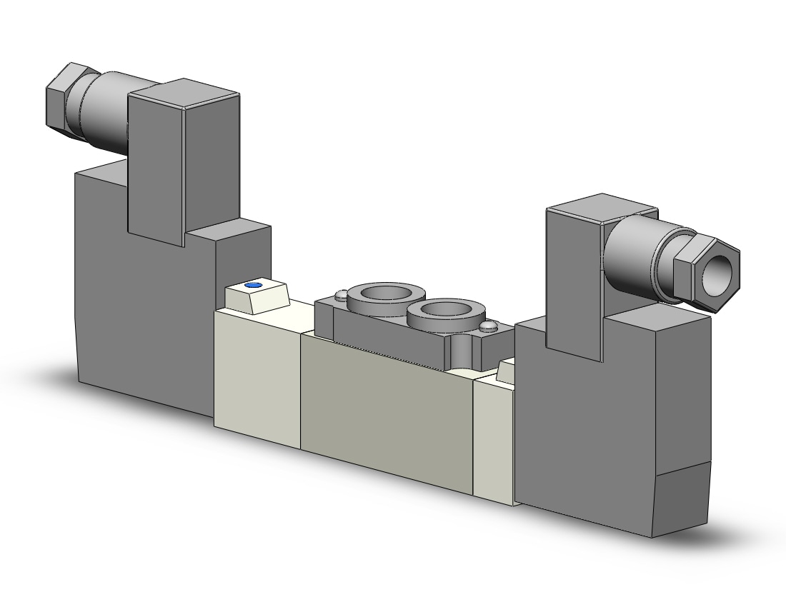 SMC SY5360-5DZ-01 valve, dbl sol, cassette (dc), SY5000 SOL/VALVE, RUBBER SEAL