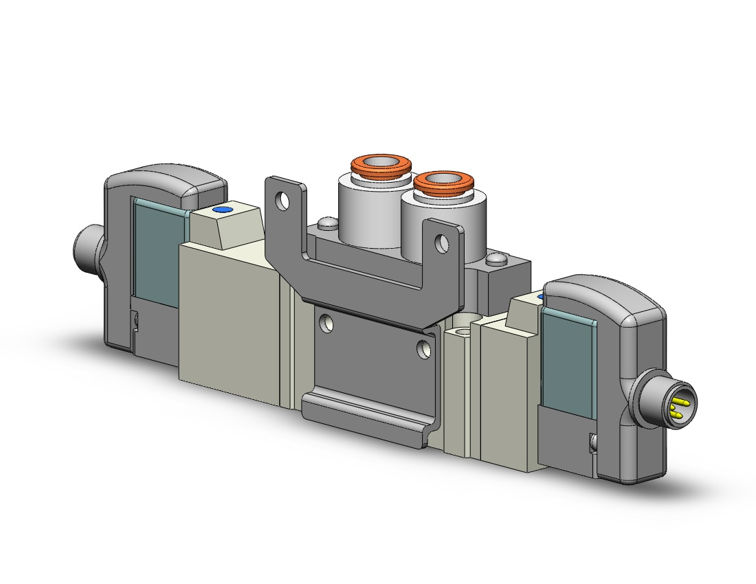 SMC SY5420-5WOU-C6-F2 sy5000 built in fitting >1/4, 