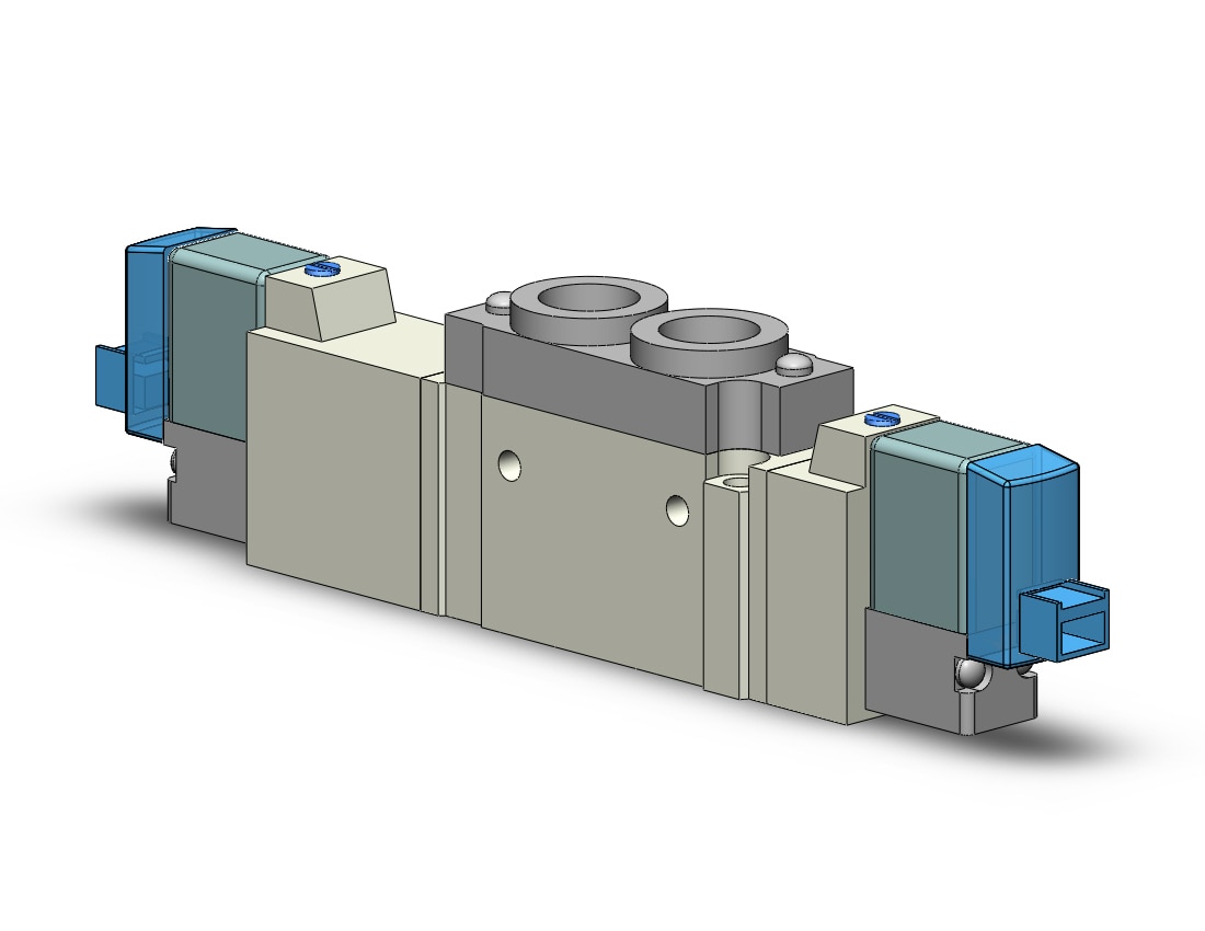 SMC SY5520-5LOZD-01N 5 port solenoid valve, 4/5 PORT SOLENOID VALVE