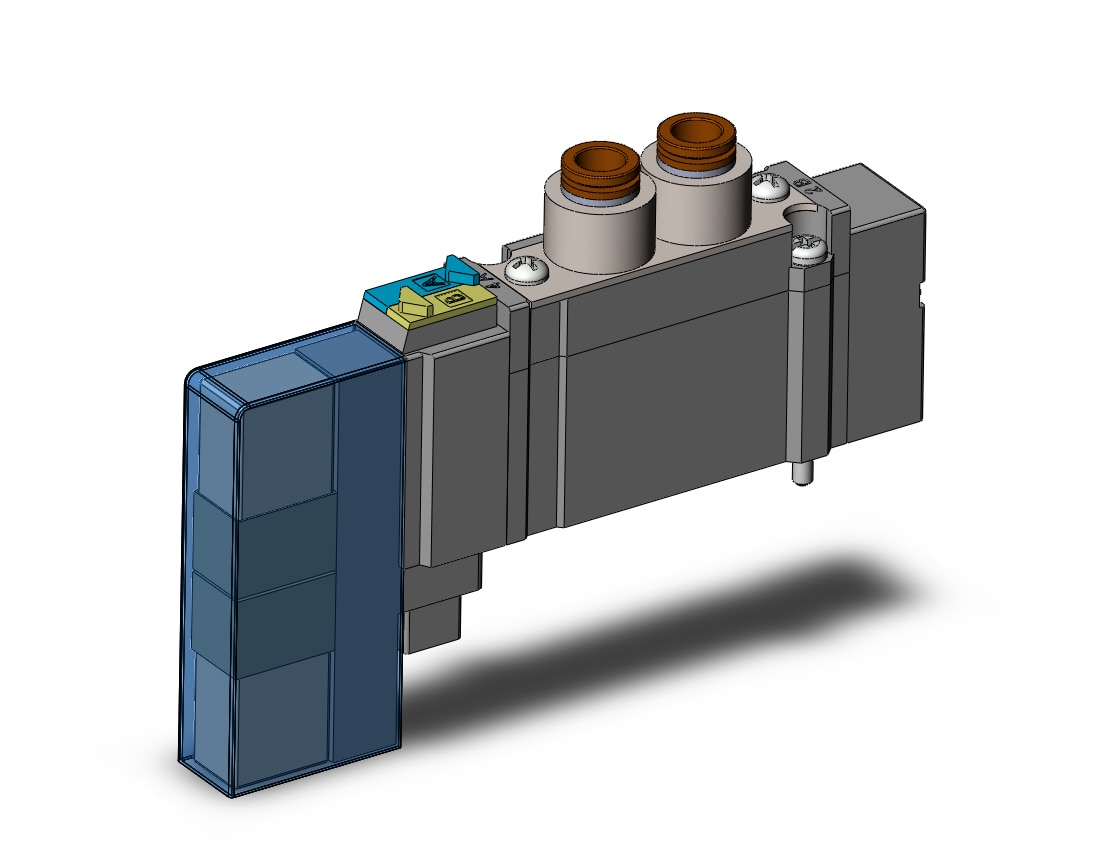 SMC SY5A30H-5UF1-N7 valve, 5 port solenoid, 4/5 PORT SOLENOID VALVE