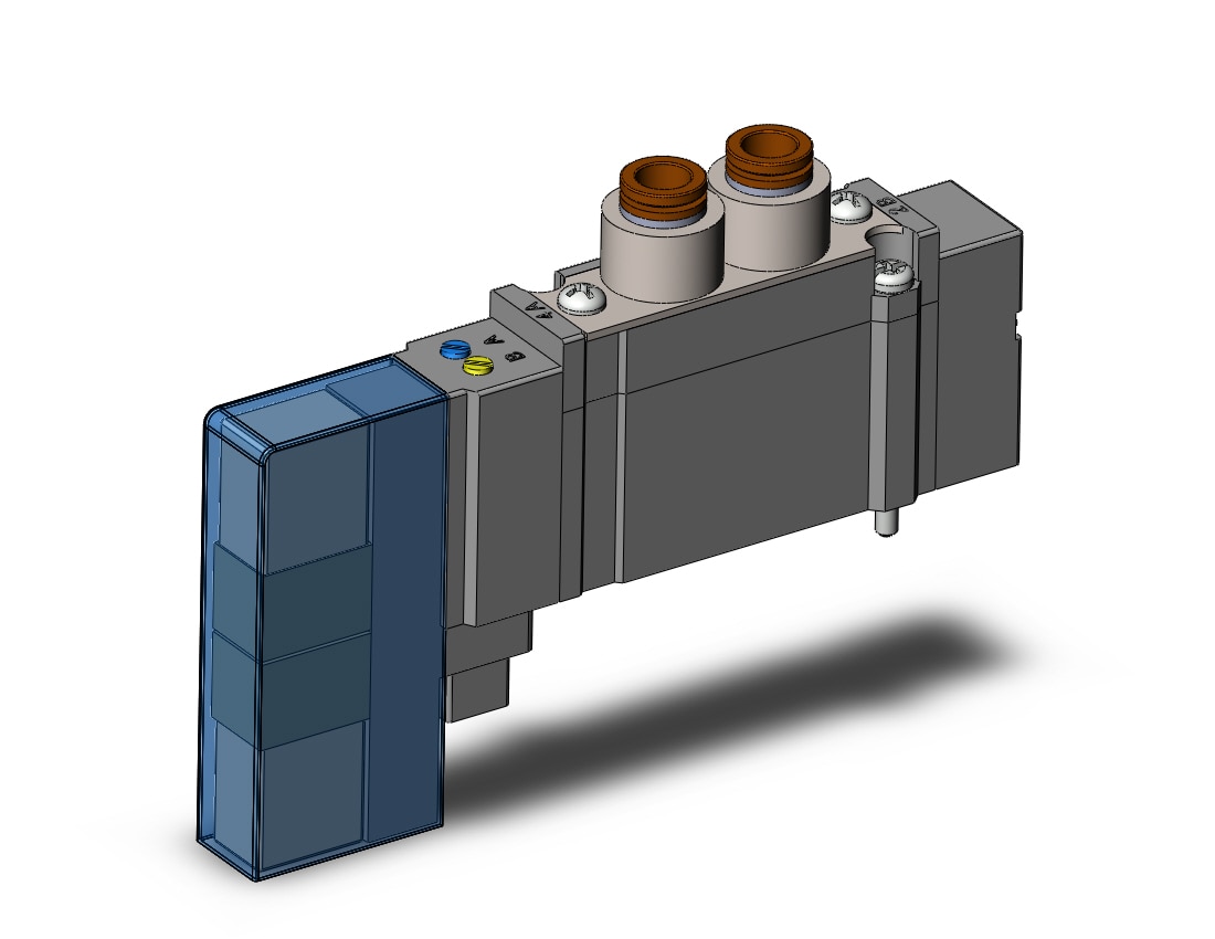 SMC SY5A30R-5UD1-N7 valve, 5 port solenoid, 4/5 PORT SOLENOID VALVE