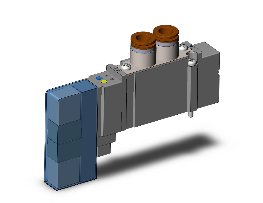 SMC SY5B30-5U1-N9 valve, 5 port solenoid, 4/5 PORT SOLENOID VALVE