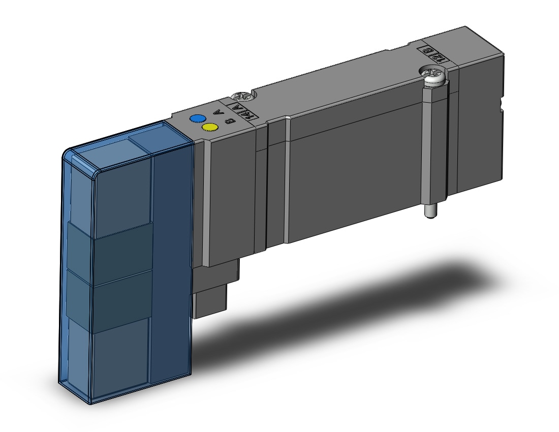 SMC SY5C00R-6U1 valve, 5 port solenoid, 4/5 PORT SOLENOID VALVE