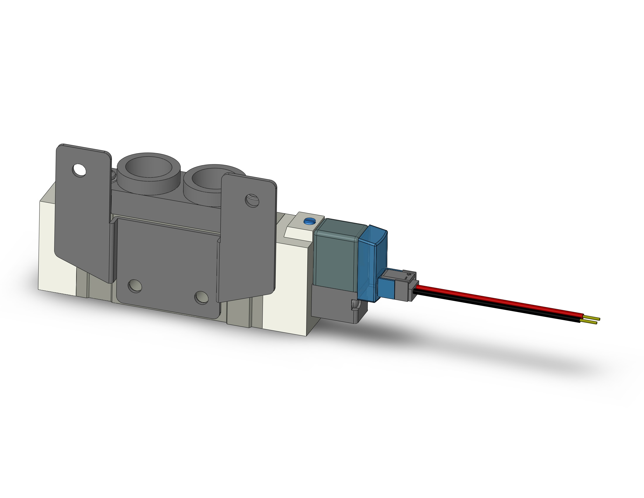 SMC SY7120-3LZD-02N-F2 5 port solenoid valve, 4/5 PORT SOLENOID VALVE