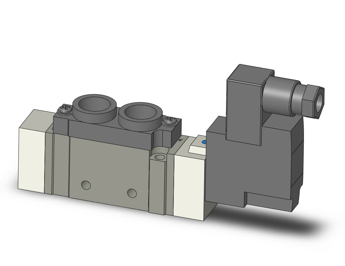 SMC SY7120-3YZ-02T 5 port solenoid valve, 4/5 PORT SOLENOID VALVE