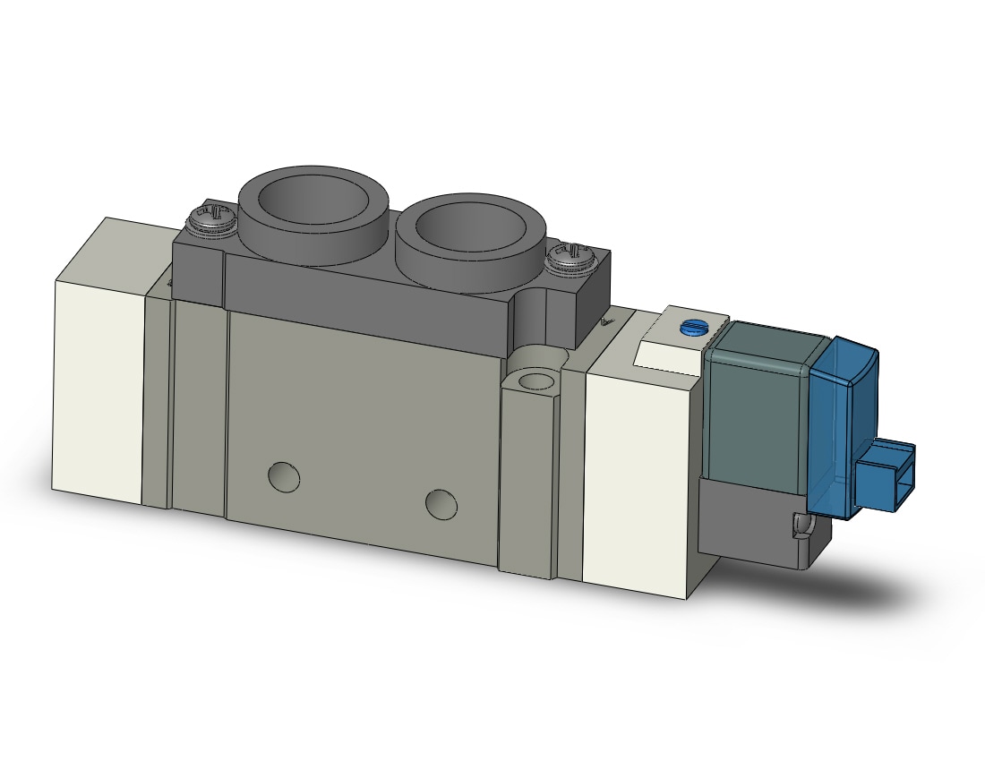 SMC SY7120-5LOZD-02 valve, sgl sol, body pt (dc), SY7000 SOL/VALVE, RUBBER SEAL***