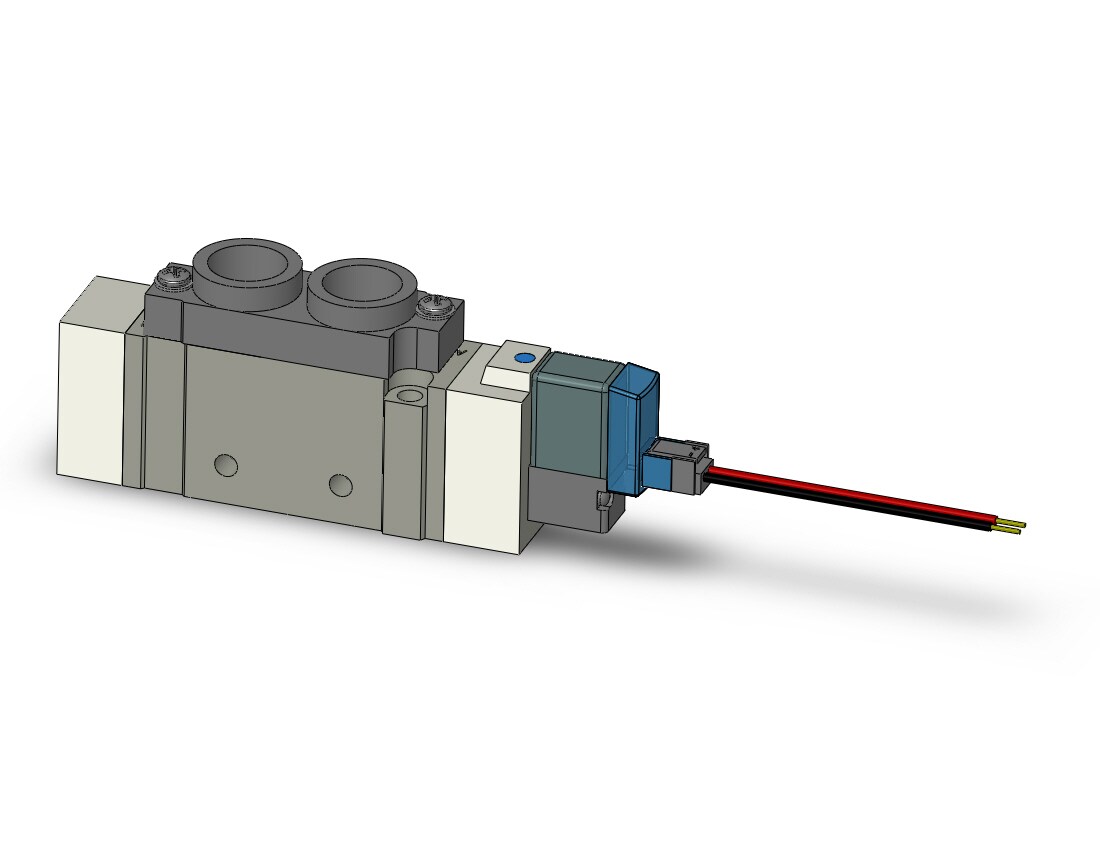 SMC SY7120-5LR-02 valve, sgl sol, body pt, SY7000 SOL/VALVE, RUBBER SEAL***