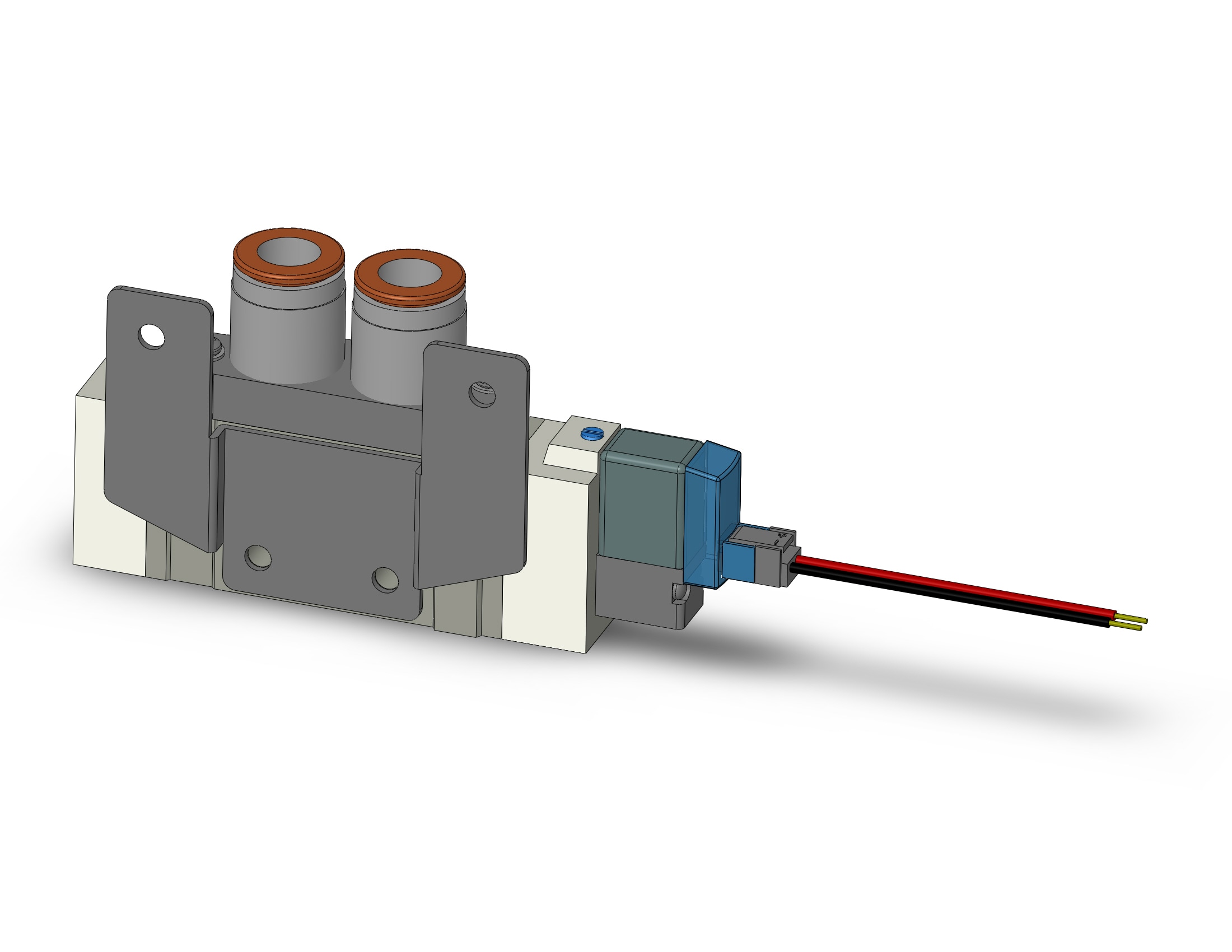 SMC SY7120-5LZD-N11-F2 5 port solenoid valve, 4/5 PORT SOLENOID VALVE