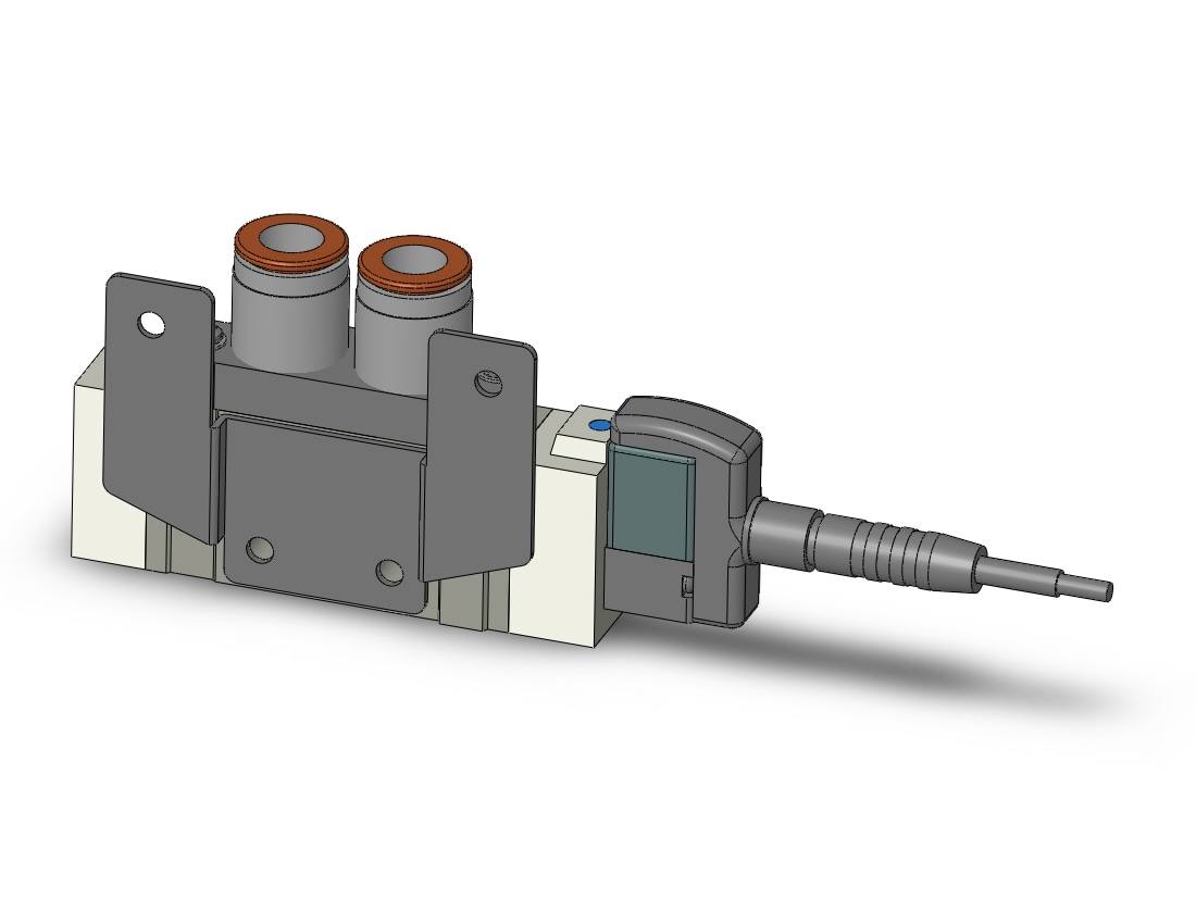 SMC SY7120-5W7-N11T-F2 5 port solenoid valve, 4/5 PORT SOLENOID VALVE