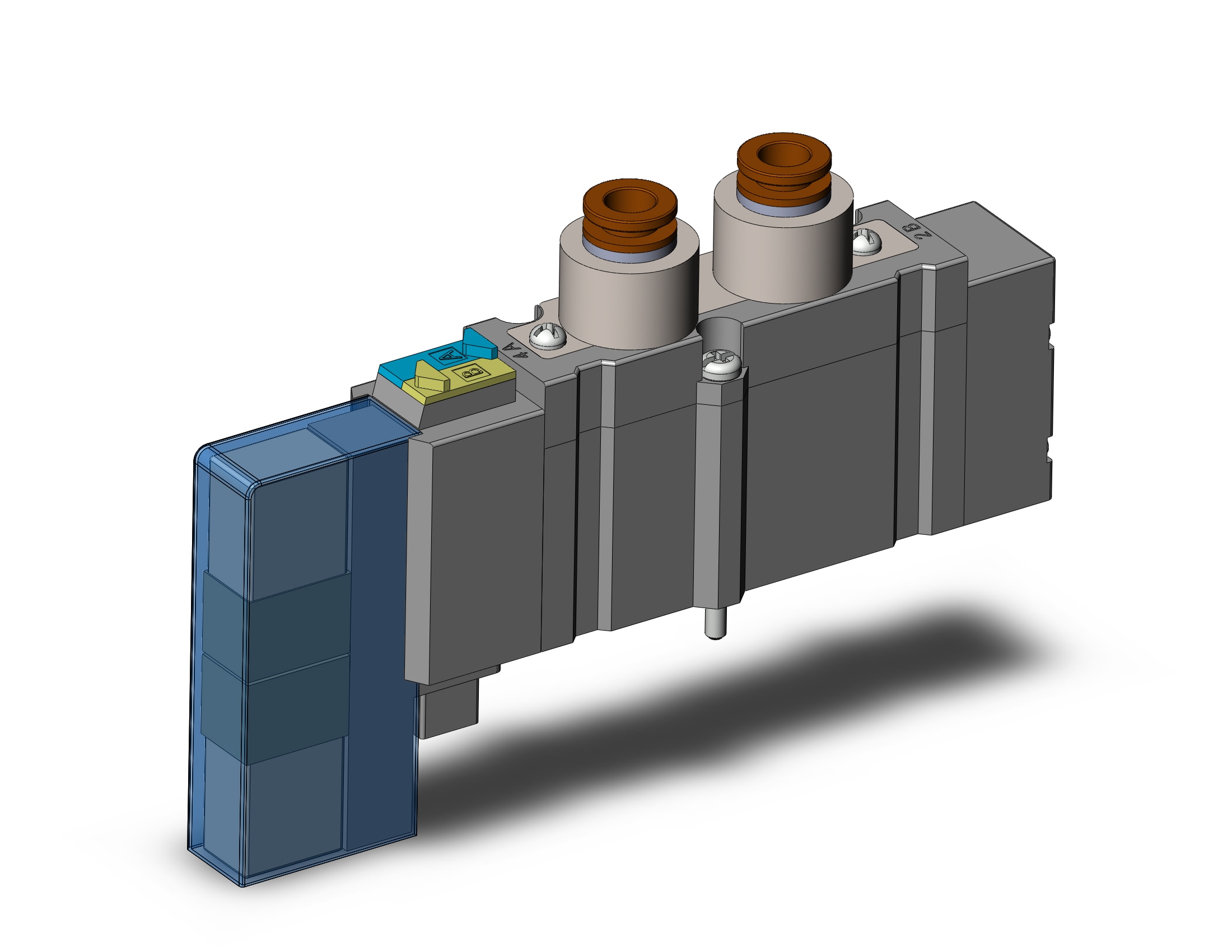 SMC SY7A30-5UF1-N7 valve, 5 port solenoid, 4/5 PORT SOLENOID VALVE