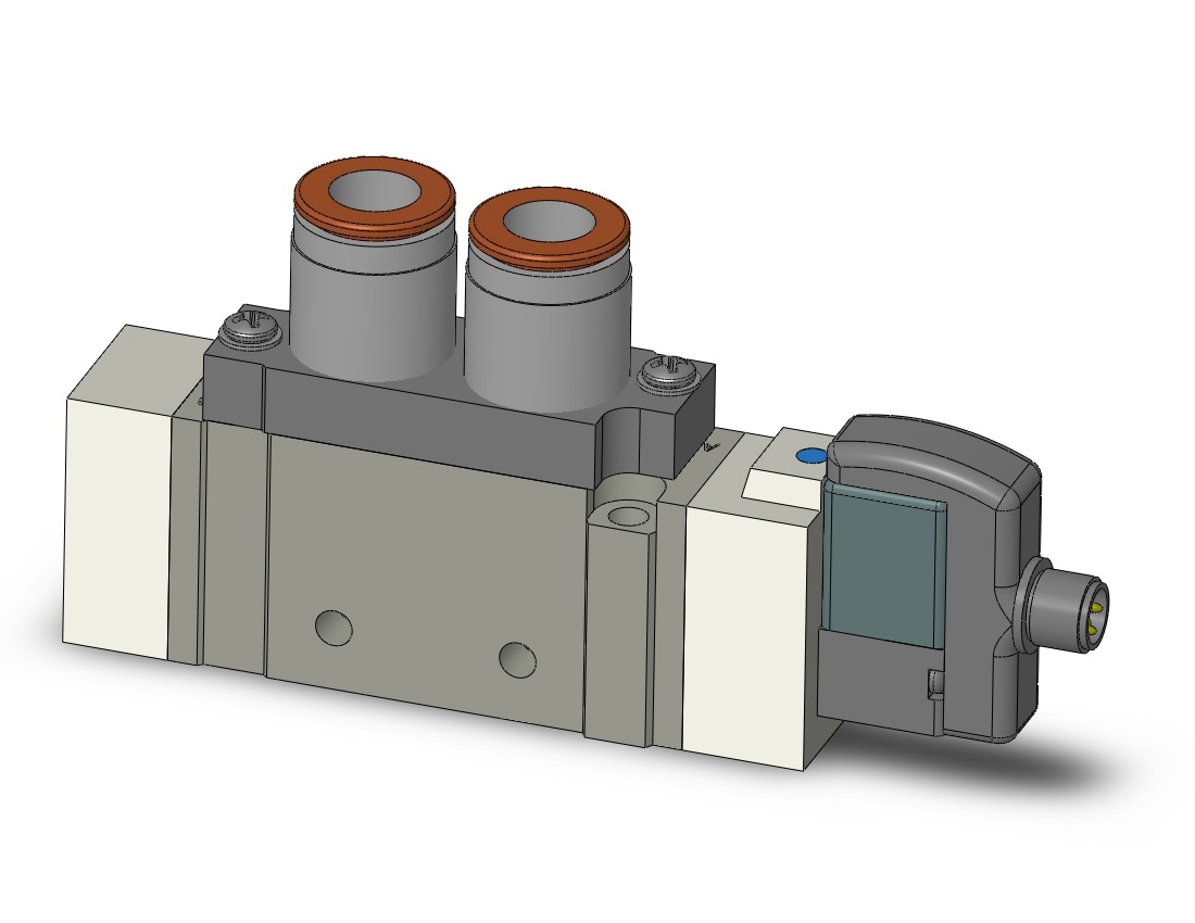 SMC SY7120-5WOS-N11T valve, sgl sol, SY7000 SOL/VALVE, RUBBER SEAL***