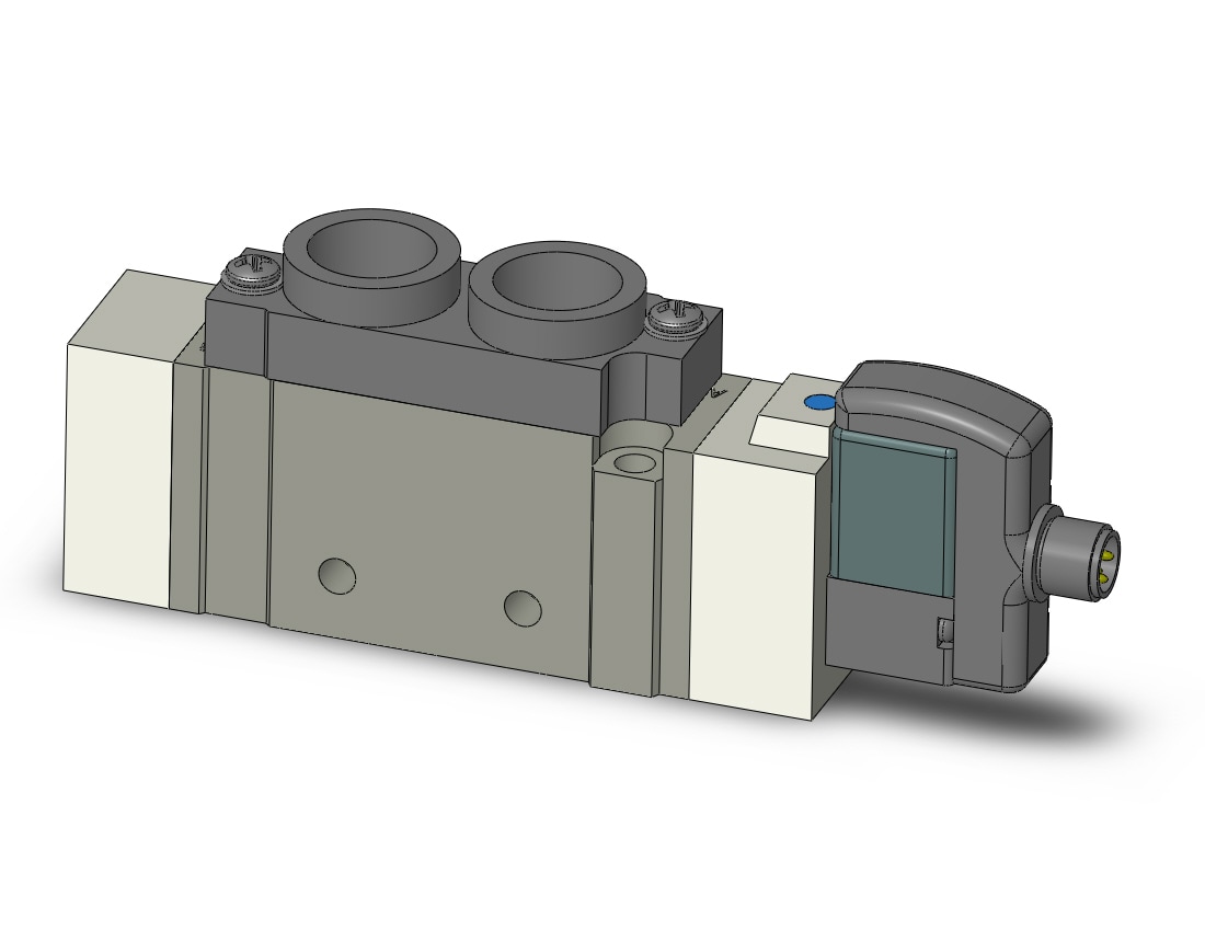 SMC SY7120-5WOU-02F valve, sgl sol, SY7000 SOL/VALVE, RUBBER SEAL***