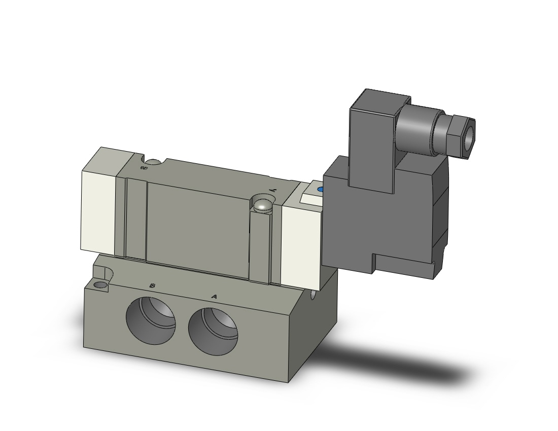 SMC SY7140-3Y-03N 5 port solenoid valve, 4/5 PORT SOLENOID VALVE