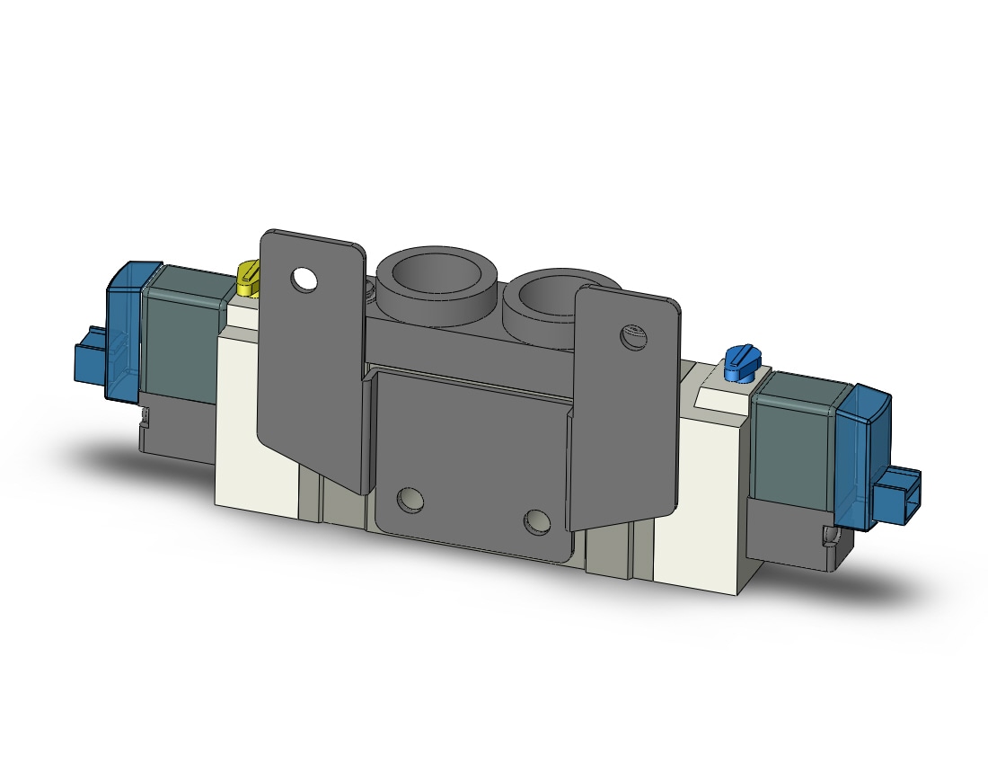 SMC SY7220-5LOZE-02-F2 5 port solenoid valve, 4/5 PORT SOLENOID VALVE