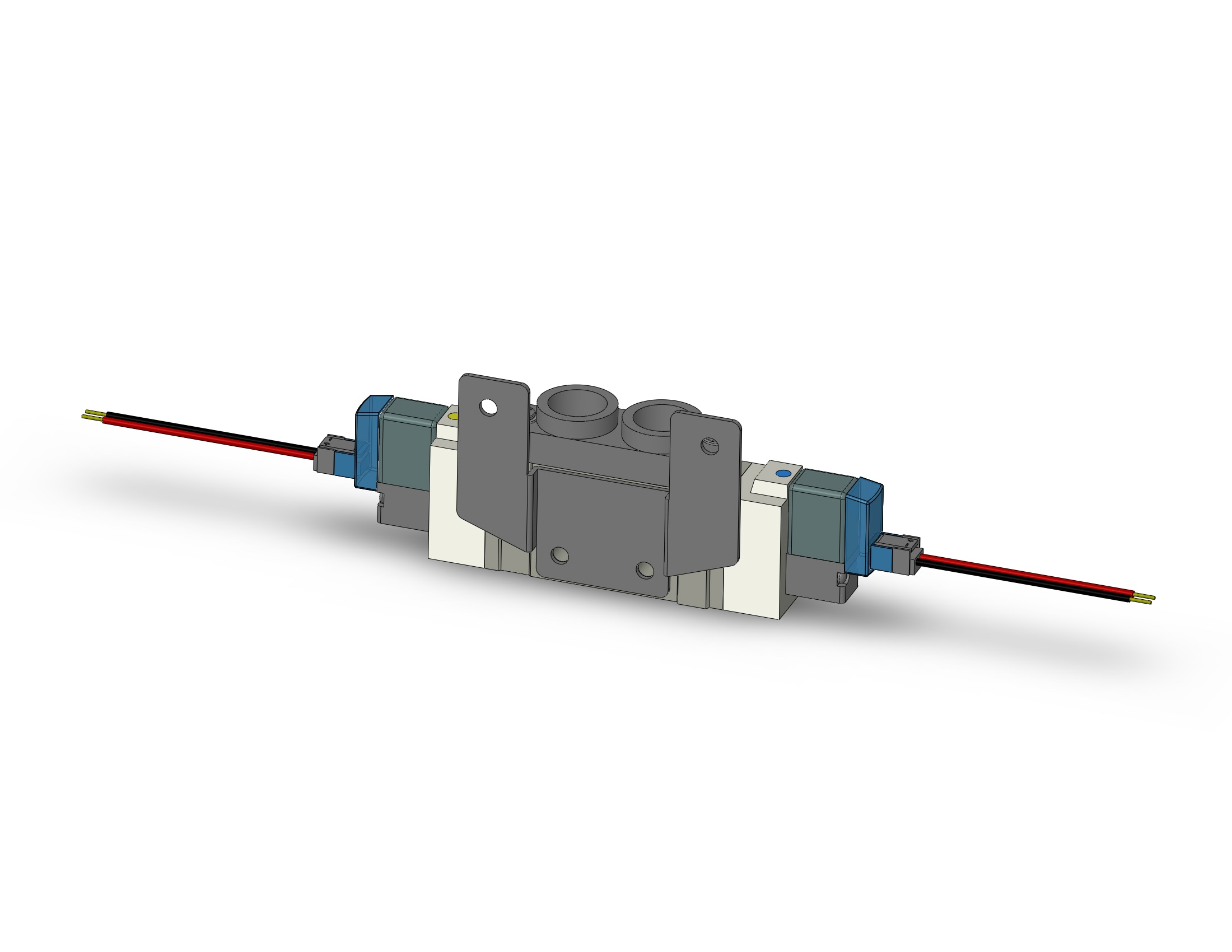 SMC SY7220-5LU-02-F2 valve, dbl sol, body pt (dc), SY7000 SOL/VALVE, RUBBER SEAL