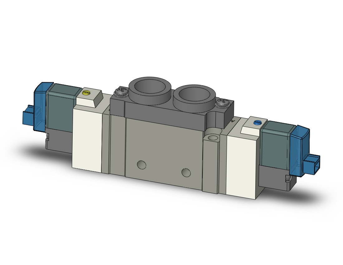 SMC SY7220-6LOZD-02T valve, dbl sol, body pt (dc), SY7000 SOL/VALVE, RUBBER SEAL***