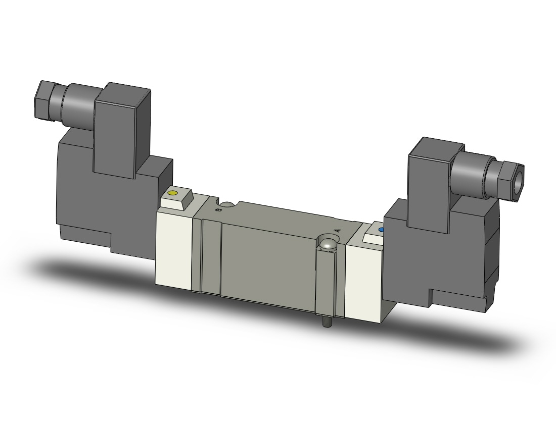 SMC SY7240-3Y 5 port solenoid valve, 4/5 PORT SOLENOID VALVE