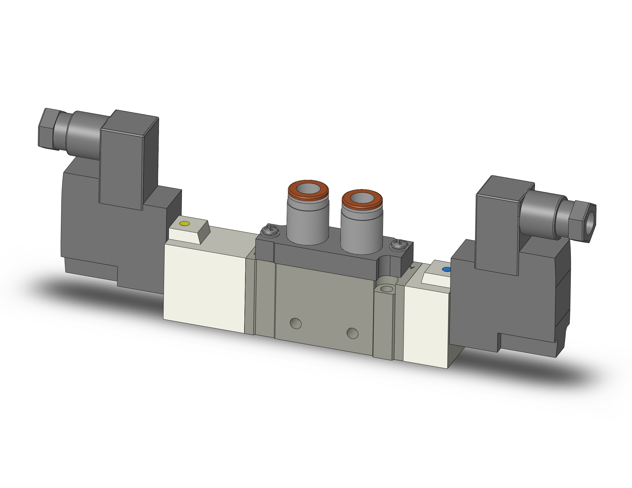 SMC SY7320-5DZ-N9N valve, sol, SY7000 SOL/VALVE, RUBBER SEAL