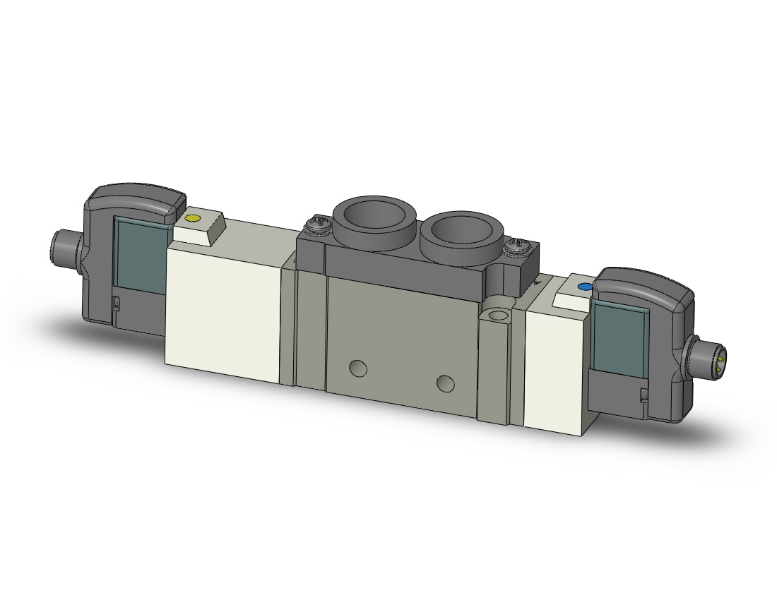 SMC SY7320-5WO-02T valve, sol 24vdc, SY7000 SOL/VALVE, RUBBER SEAL