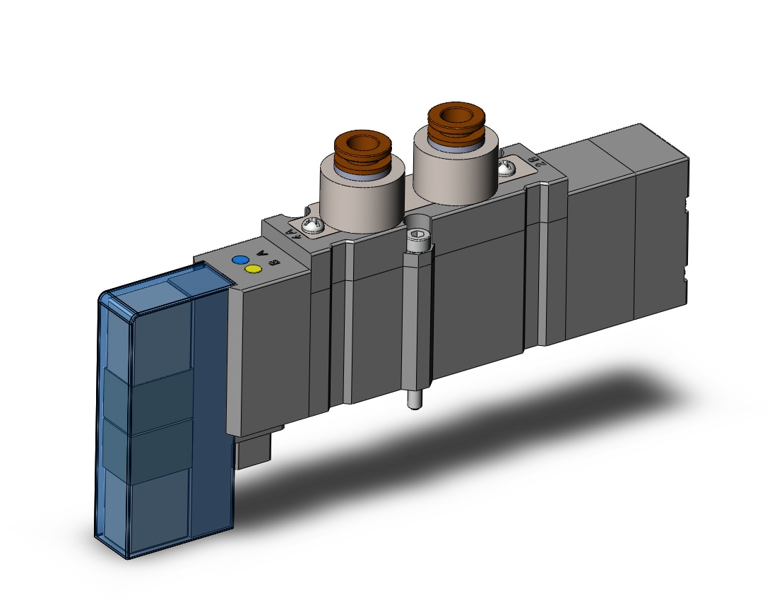 SMC SY7330-5U1-N7-B Valve, 5 Port Solenoid, 4/5 PORT SOLENOID VALVE