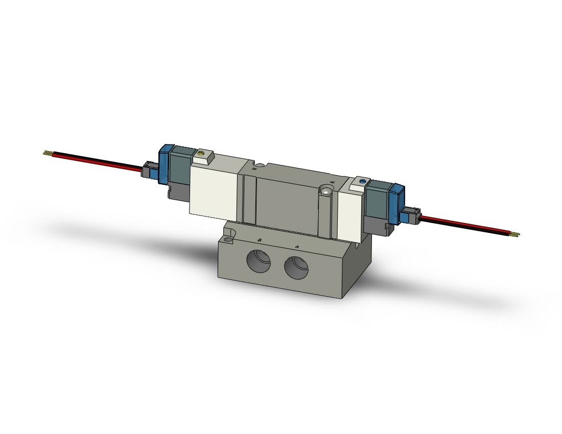 SMC SY7540-5LZD-02 valve, dbl sol, base mt (dc), SY7000 SOL/VALVE, RUBBER SEAL