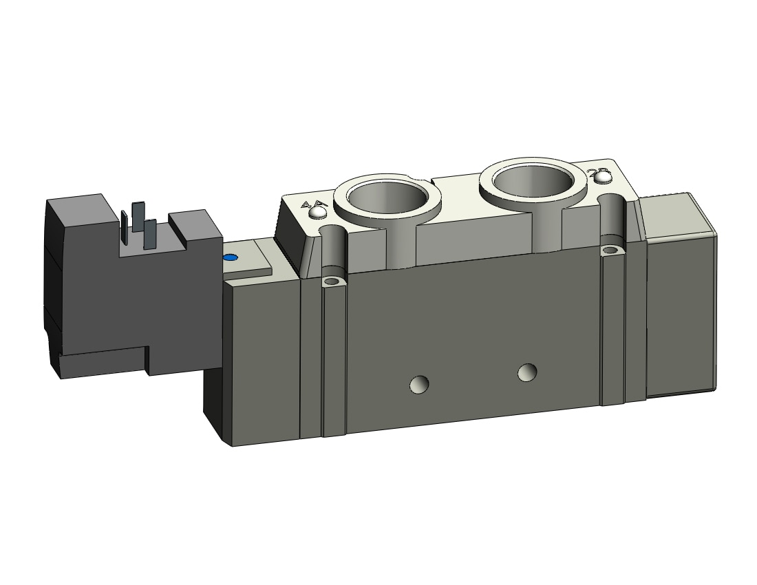 SMC SY9120-2DO-03 valve, sgl sol, SY7000 SOL/VALVE, RUBBER SEAL