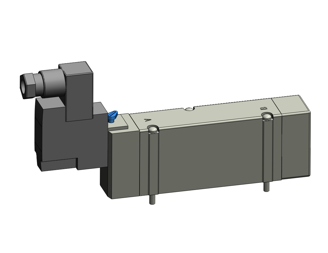 SMC SY9140-3DZE valve, sgl sol, SY7000 SOL/VALVE, RUBBER SEAL***