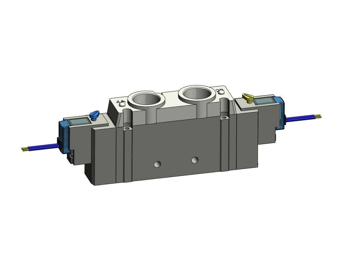 SMC SY9220-5HZE-03 5 port solenoid valve, 4/5 PORT SOLENOID VALVE