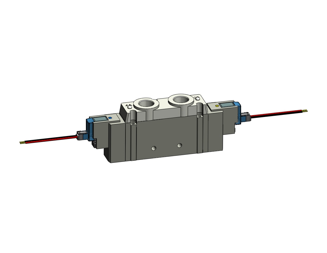 SMC SY9220-5LZ-02T valve, dbl sol, SY7000 SOL/VALVE, RUBBER SEAL***