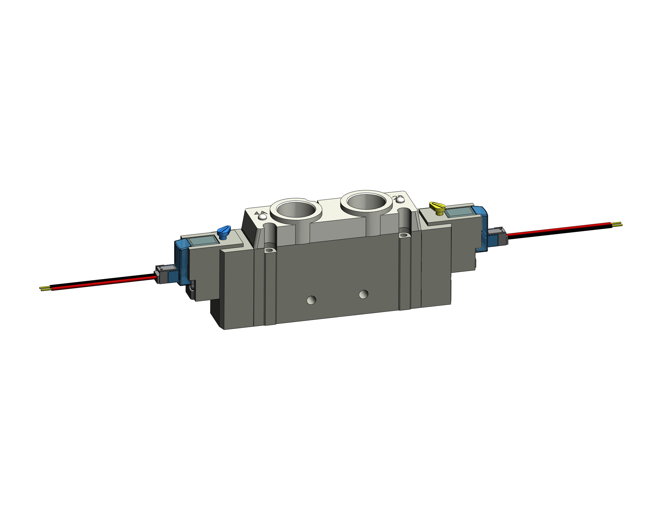 SMC SY9220-5LZE-03 5 port solenoid valve, 4/5 PORT SOLENOID VALVE