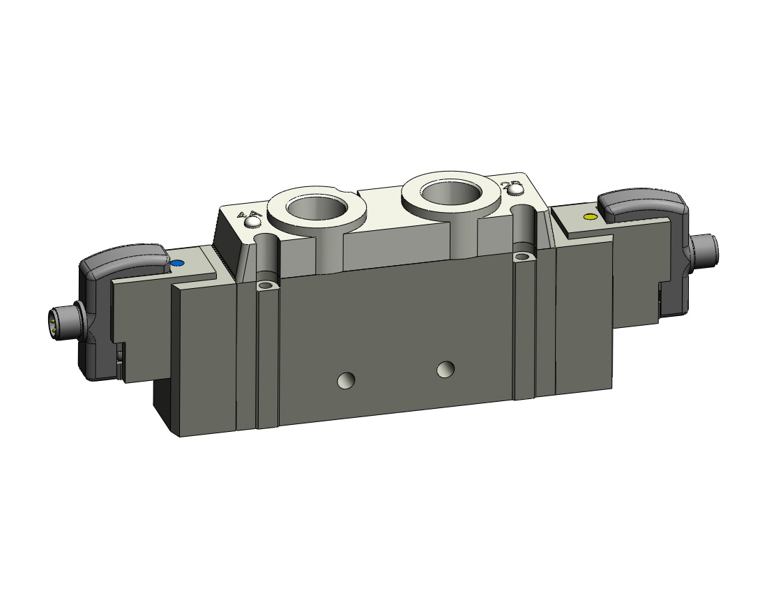 SMC SY9220-5WO-02N 5 port solenoid valve, 4/5 PORT SOLENOID VALVE